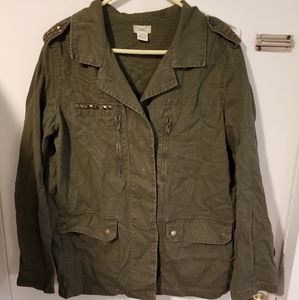 Olive green jacket